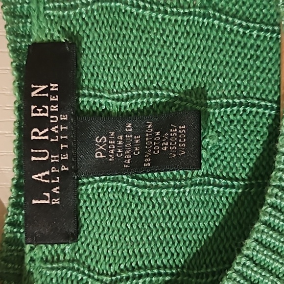 Green Ralph Lauren Sweater XS - Picture 4 of 10